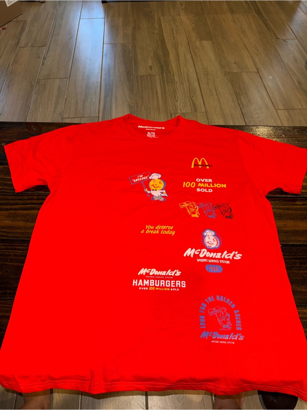 2026 McDonald's red Graphic Tee